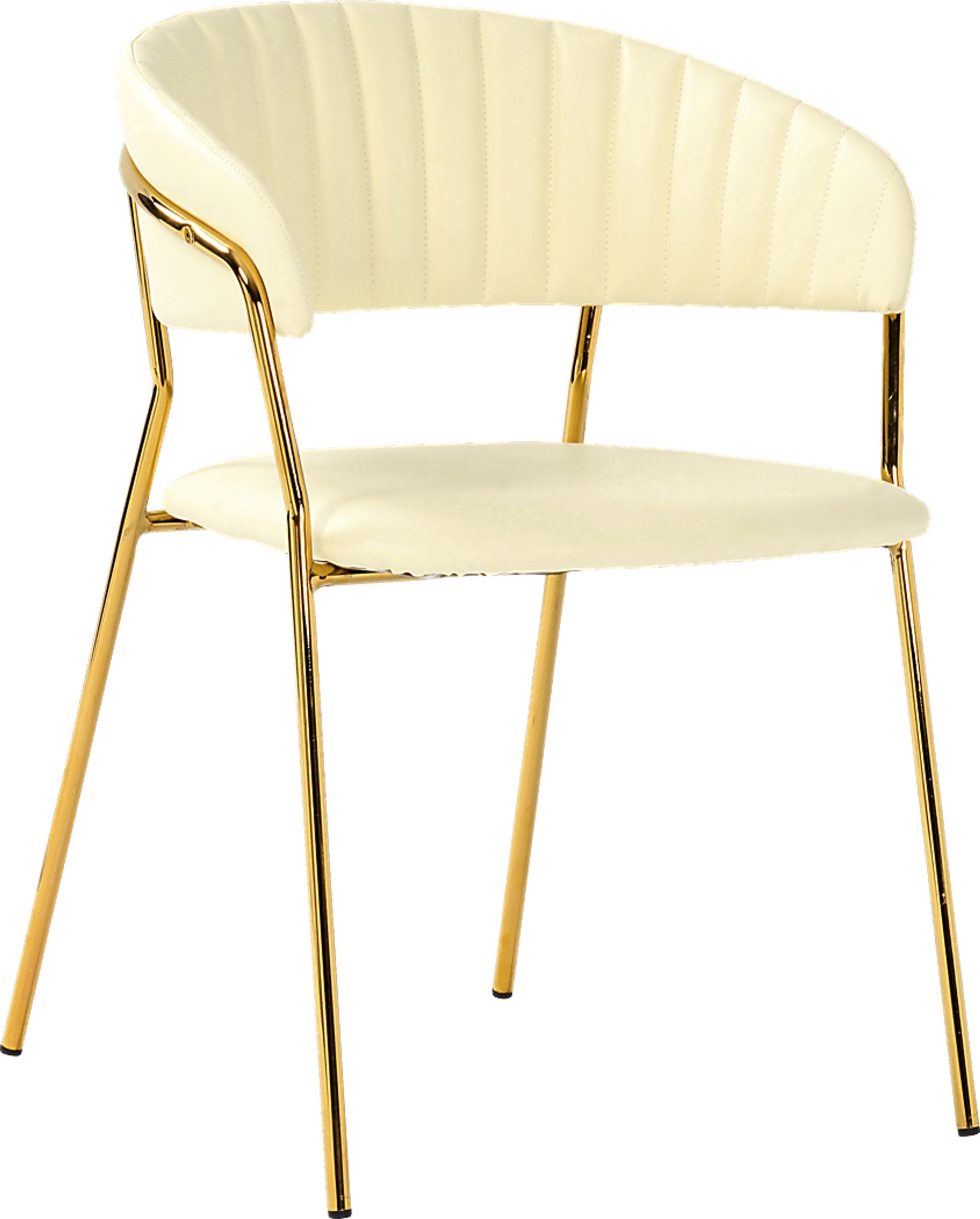 Lorean Beige Arm Chair, Set of 2 - Image 1