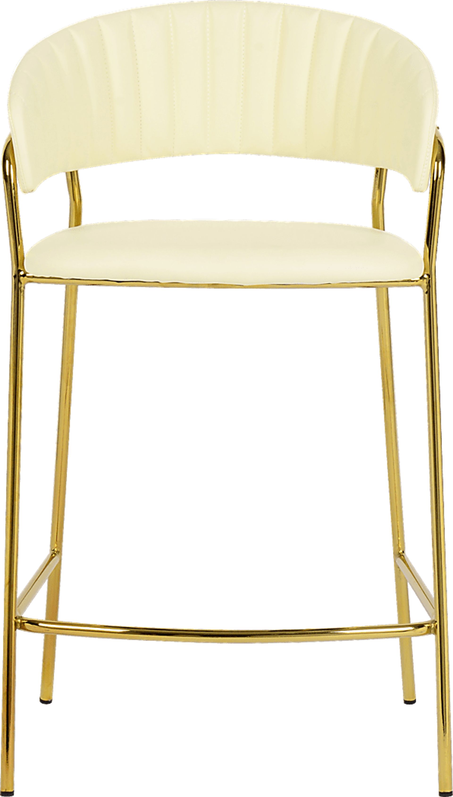 Lorean Beige Counter Height Stool, Set of 2 - Image 3