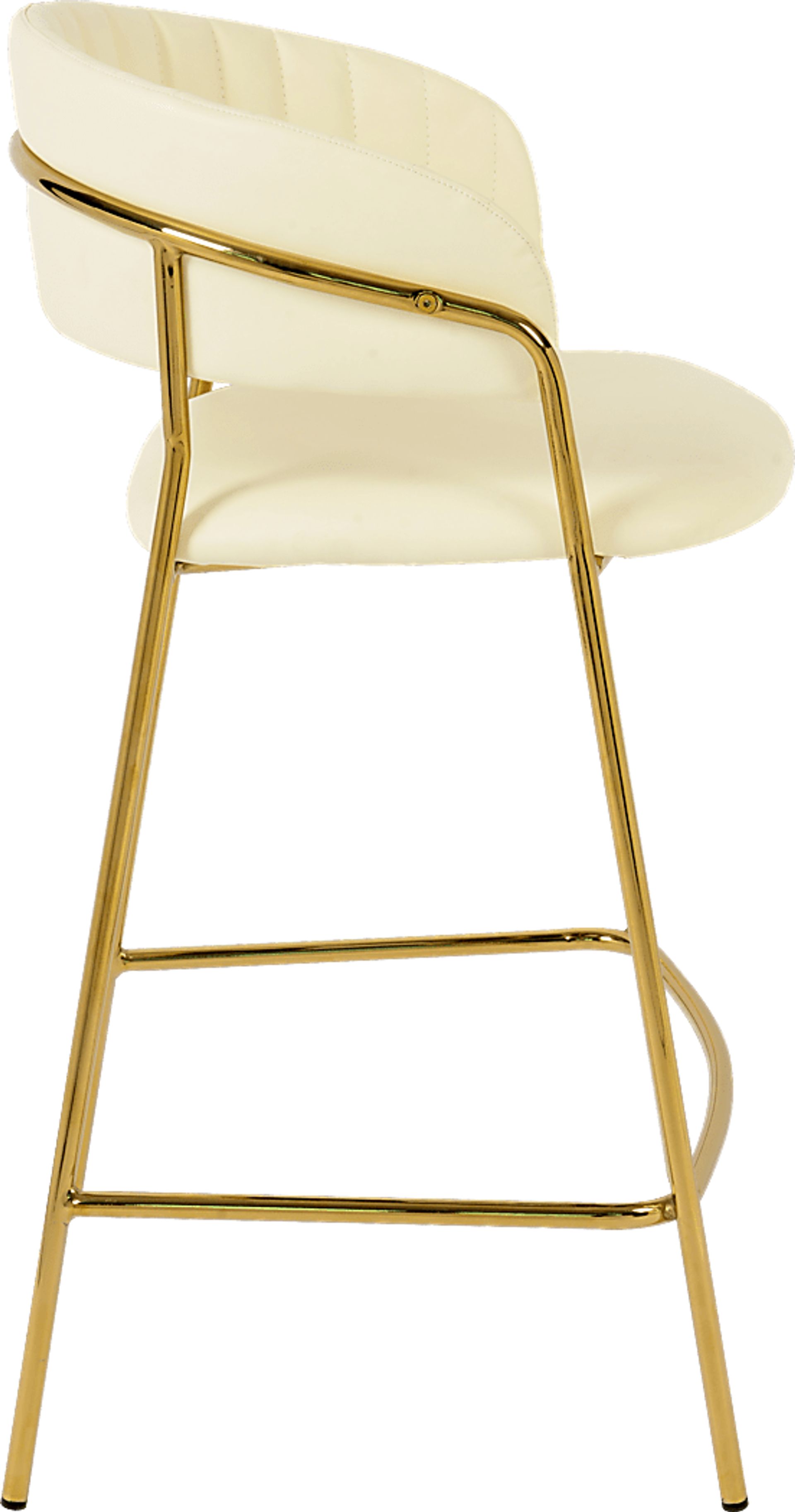 Lorean Beige Counter Height Stool, Set of 2 - Image 4