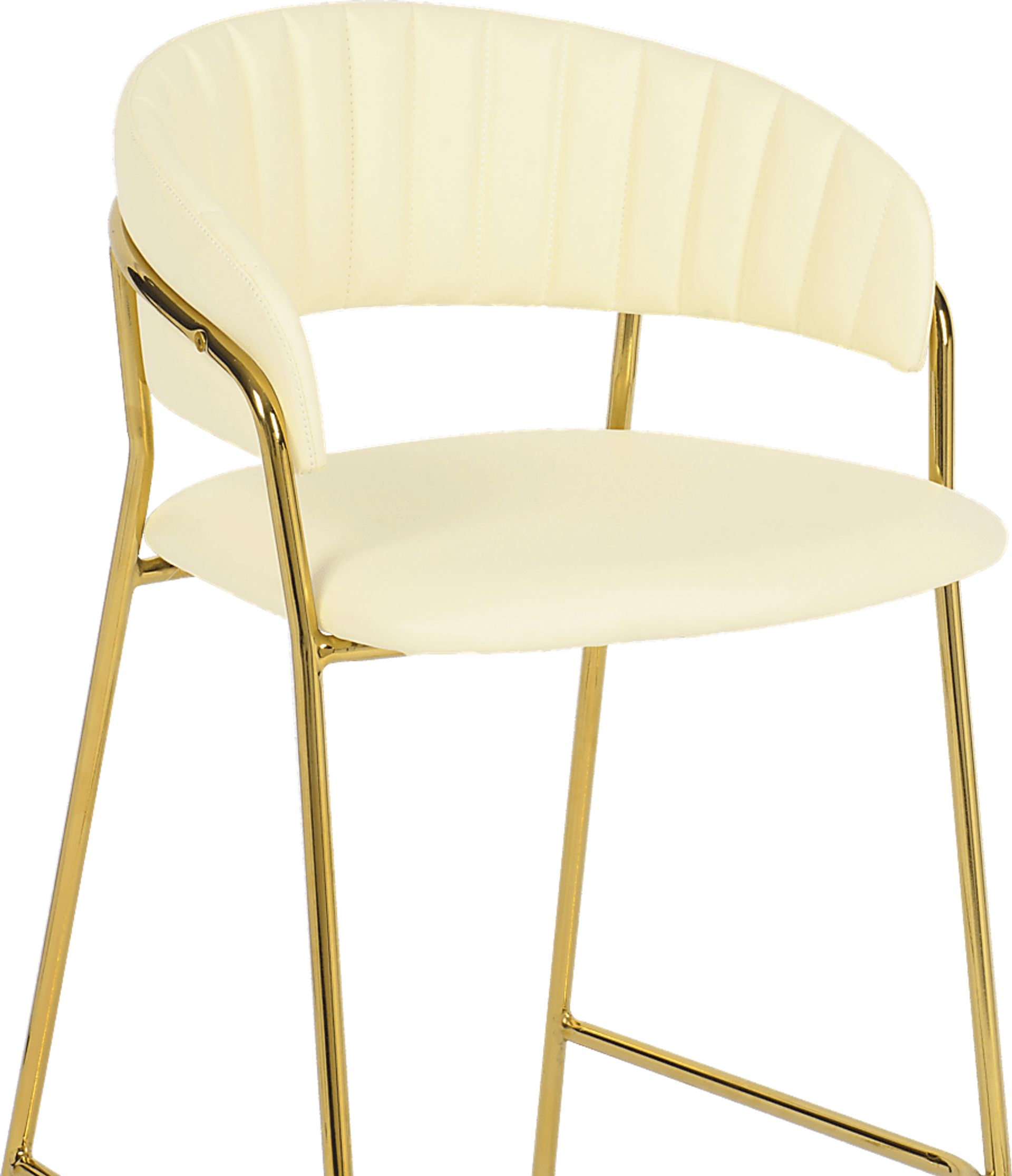 Lorean Beige Counter Height Stool, Set of 2 - Image 6