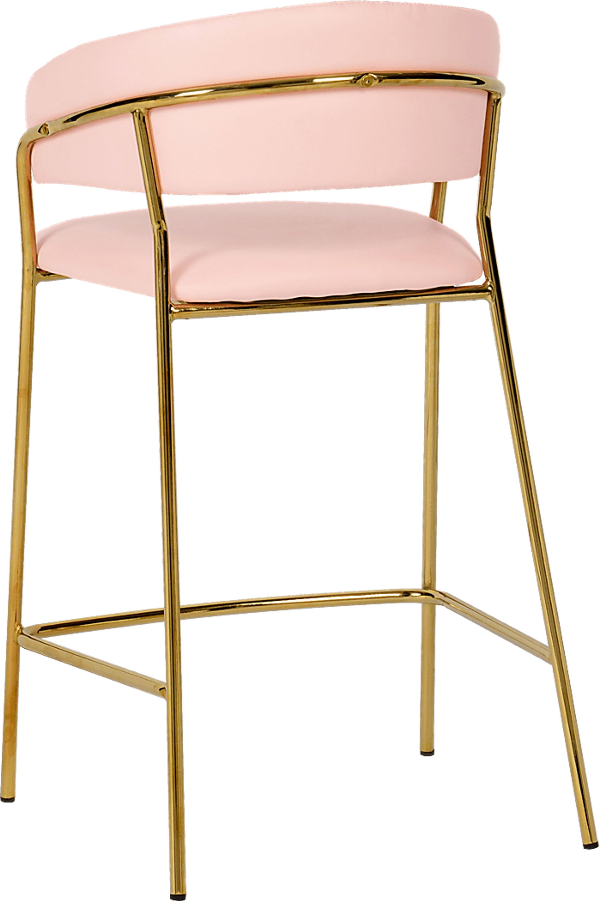 Lorean Pink Counter Height Stool, Set of 2 - Image 5