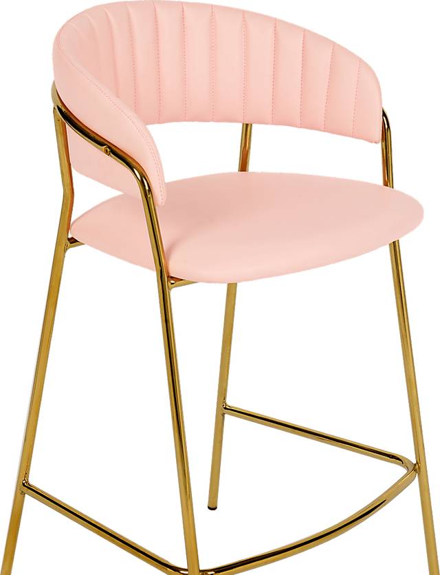 Lorean Pink Counter Height Stool, Set of 2 - Thumbnail - Image 6