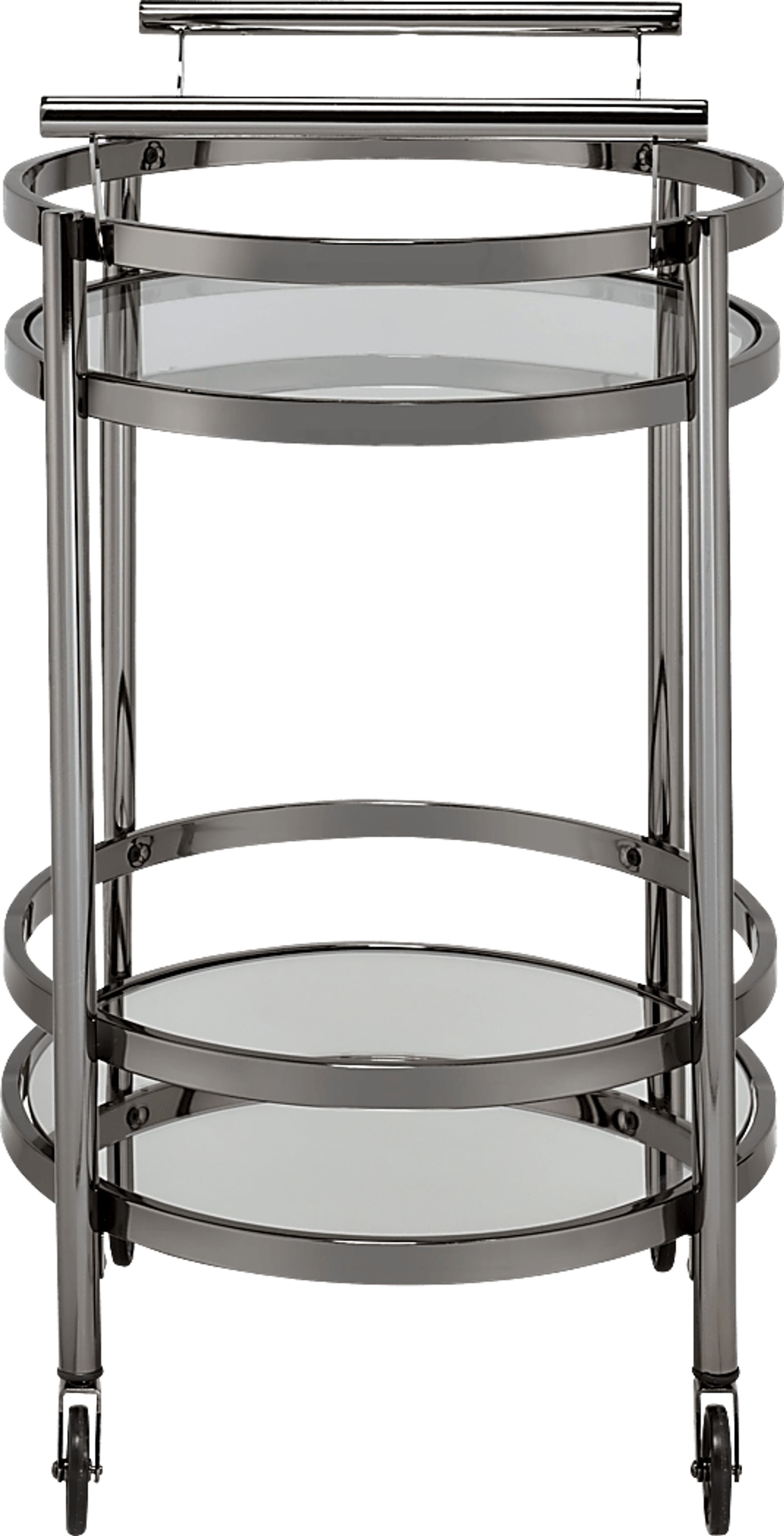 Loreen Black Bar Cart - Image 4
