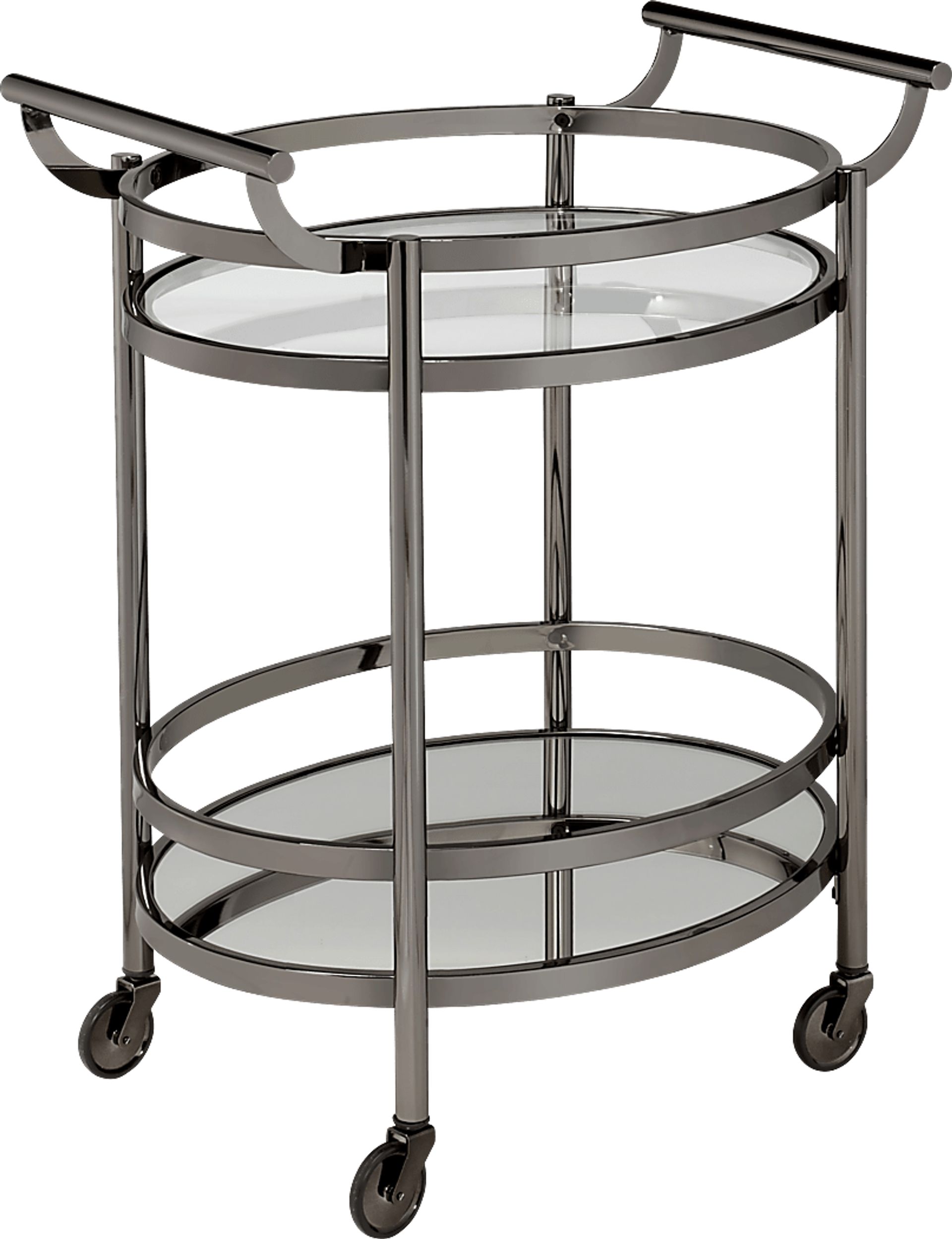 Loreen Black Bar Cart - Image 1