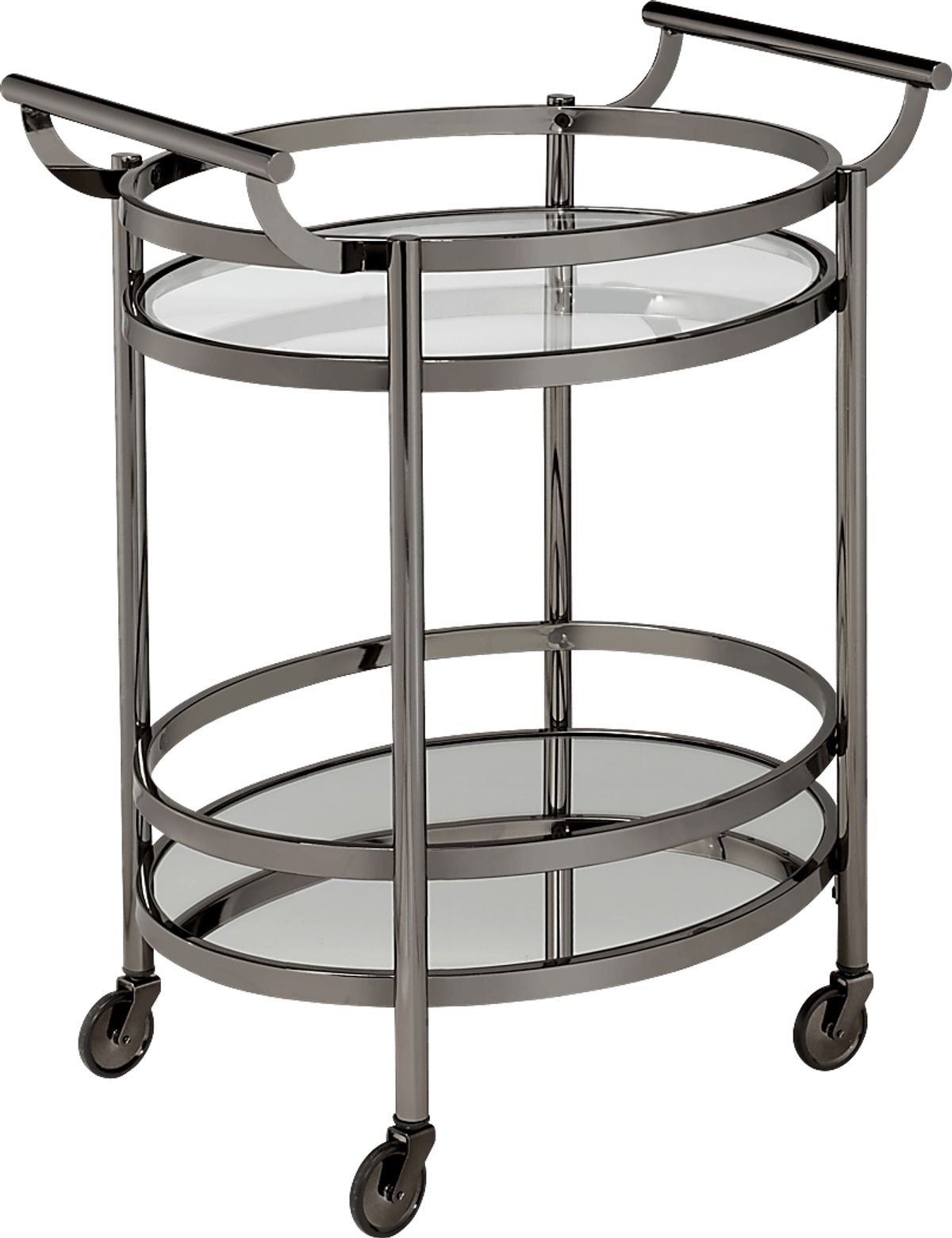 Loreen Black Black,Colors Bar Cart | Rooms to Go