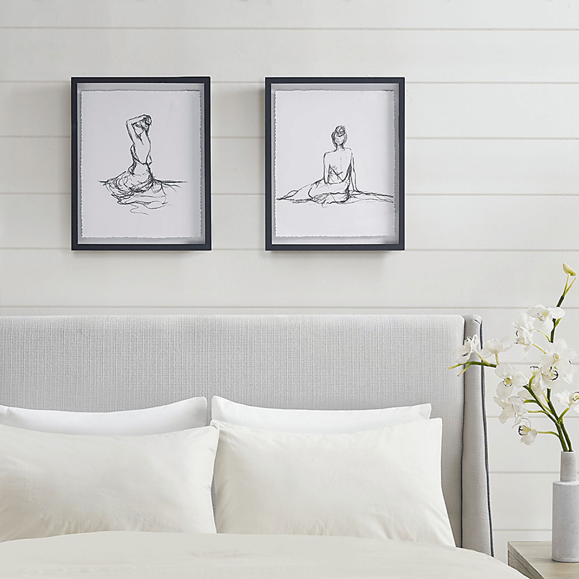 Loreli Black Artwork, Set of 2 - Image 6