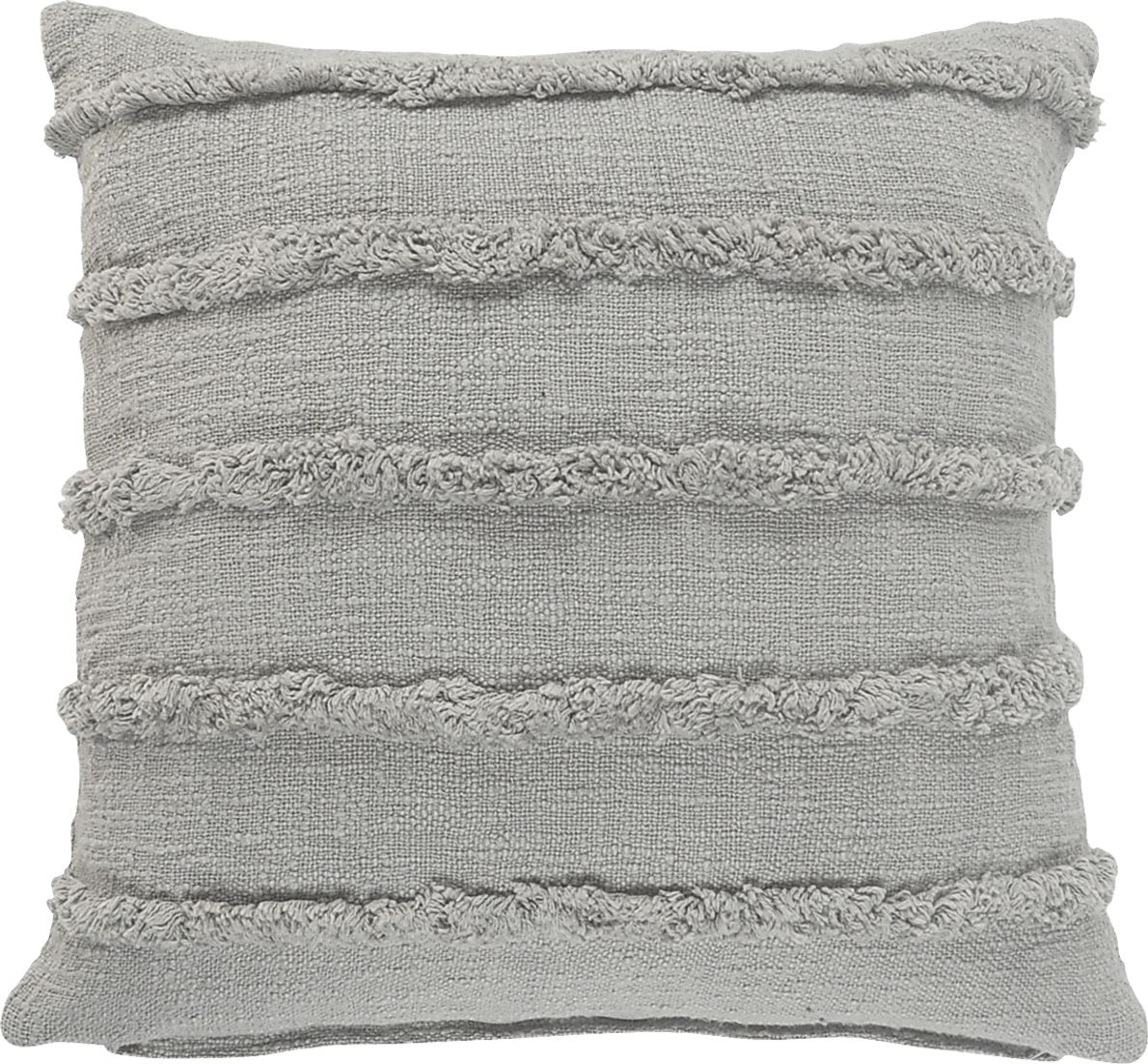 Lorelina Gray Throw Pillow