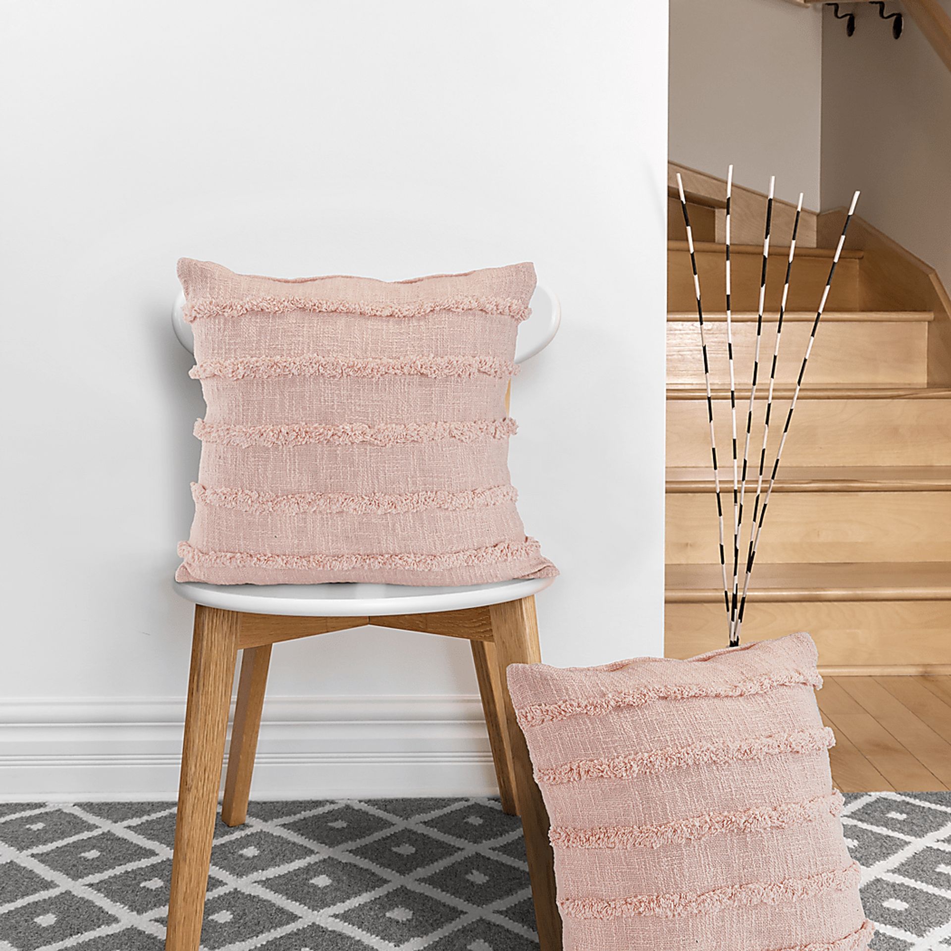 Lorelina Pink Accent Pillow Set of 2 - Image 2