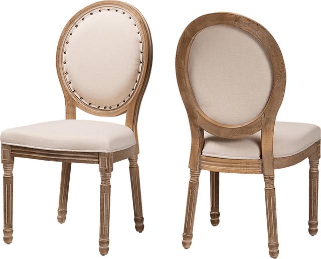 Lorellan I Beige Dining Chair, Set of 2 - Thumbnail - Image 1