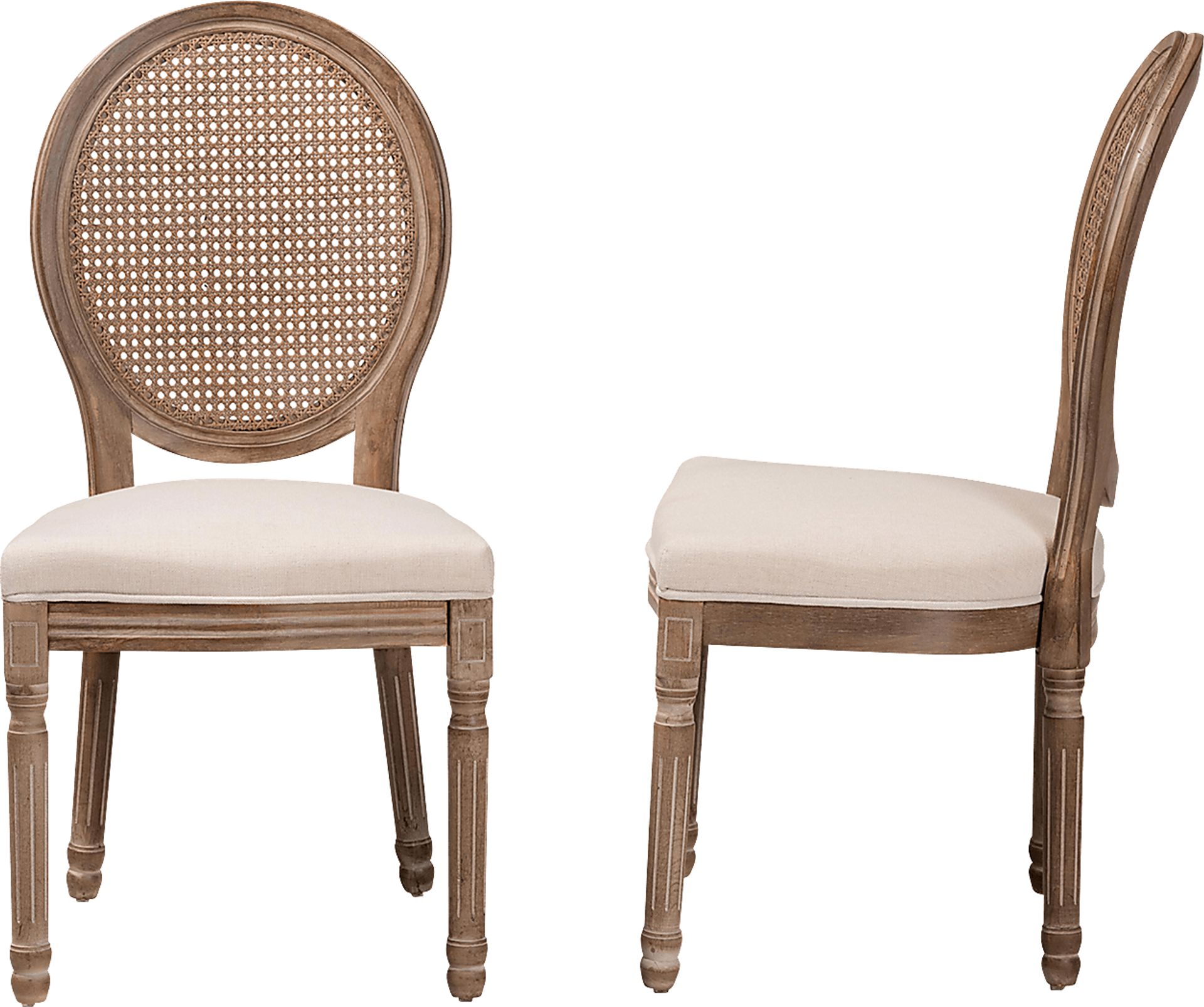Lorellan II Beige Dining Chair, Set of 2 - Image 3