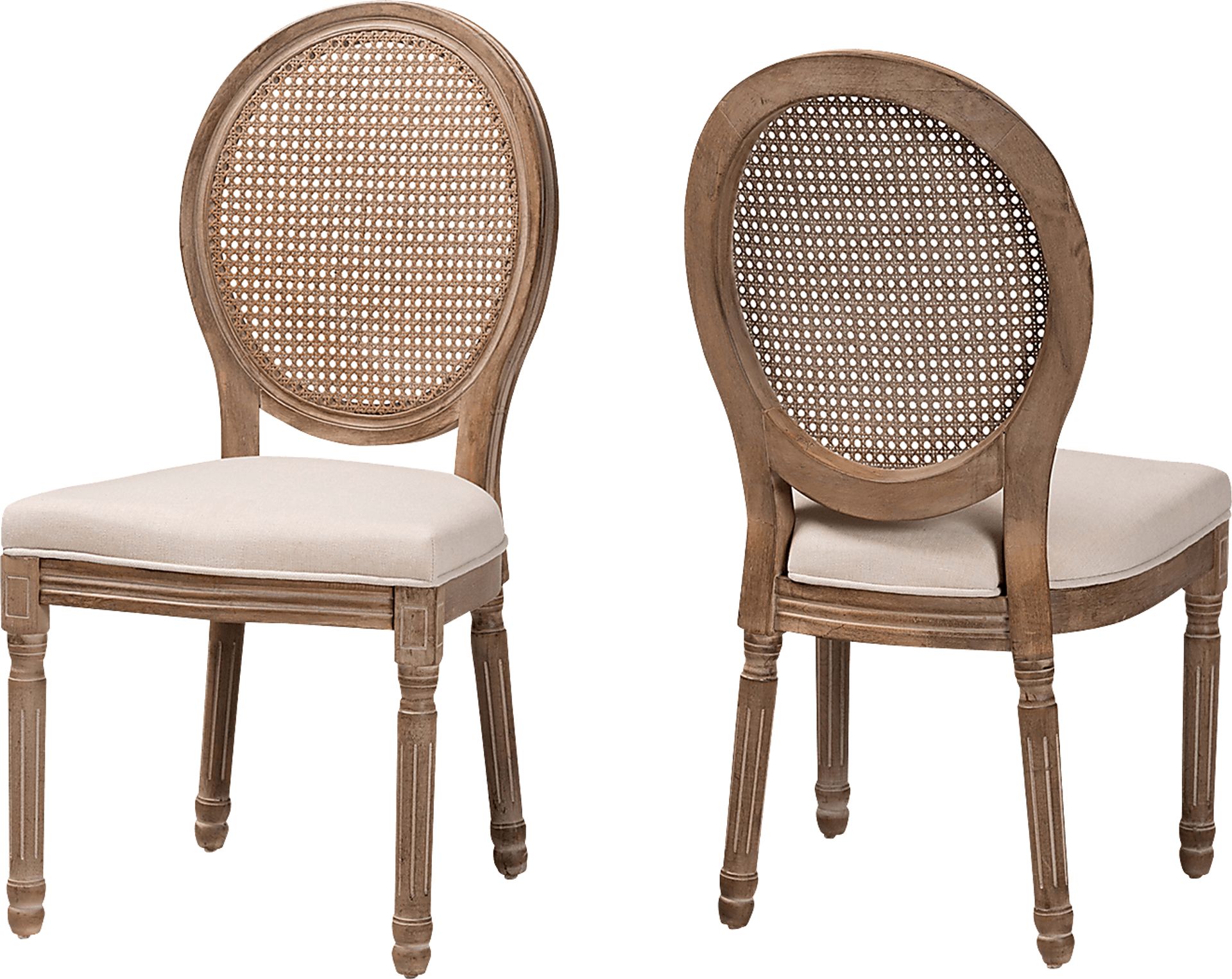 Lorellan II Beige Dining Chair, Set of 2 - Image 1