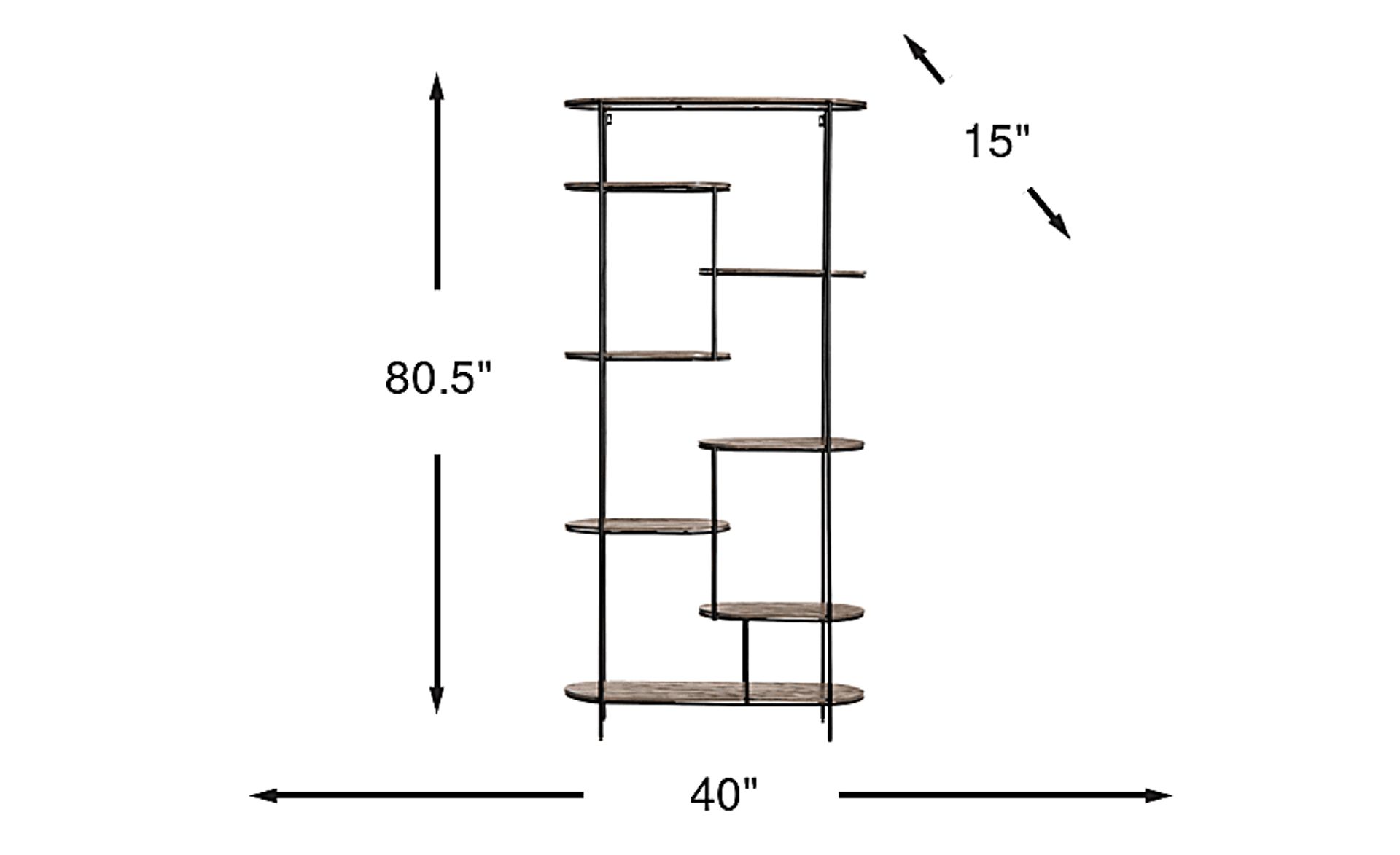 Dimension Image. Please refer to the Dimension Tab on this page for dimension details.