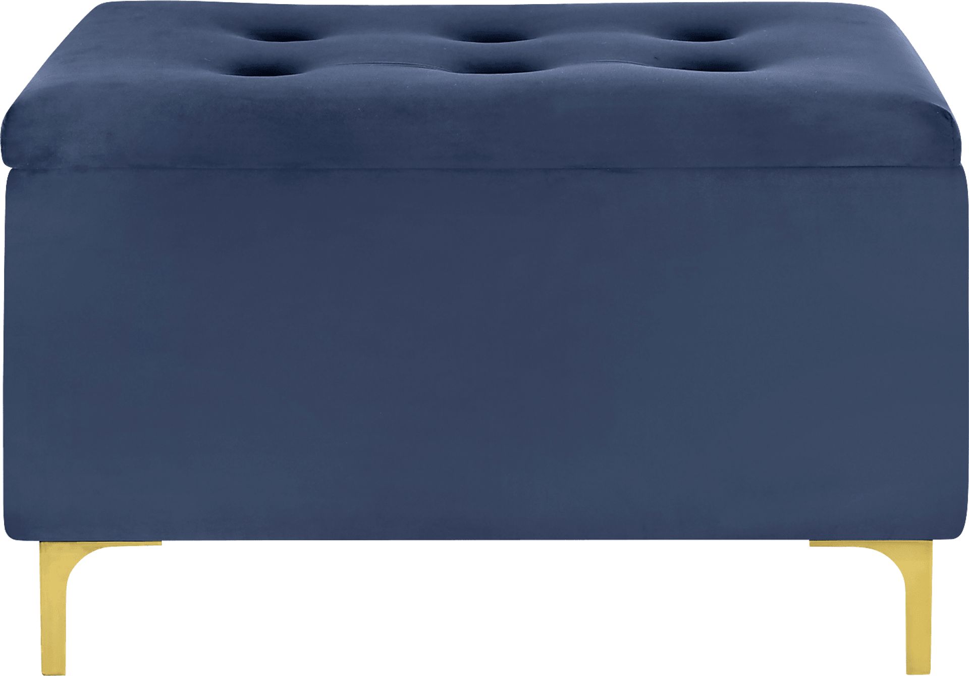 Lorenev I Blue Storage Bench - Image 1