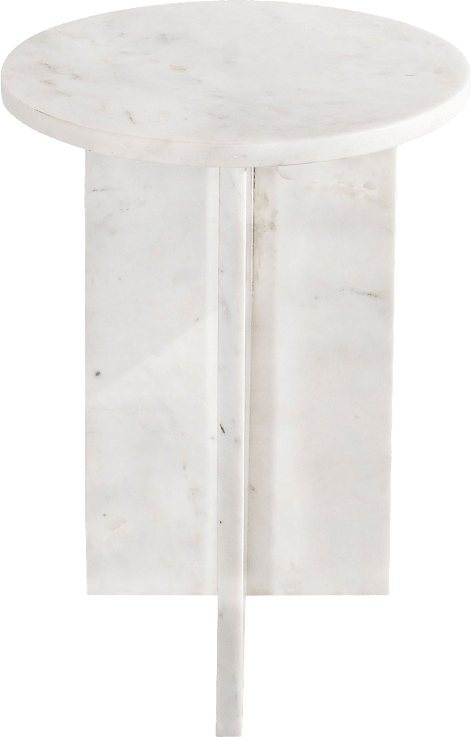 Lorent White End Table - Image 3