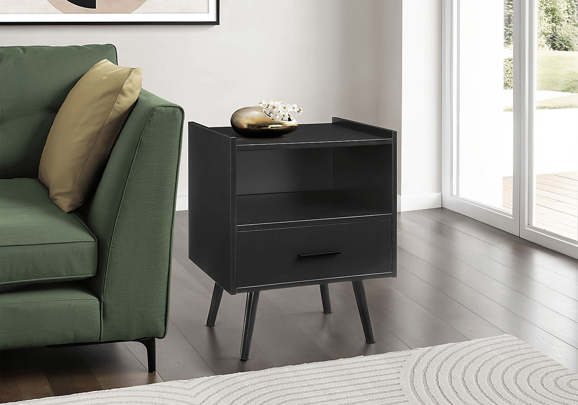 Loreto Black End Table - Image 2
