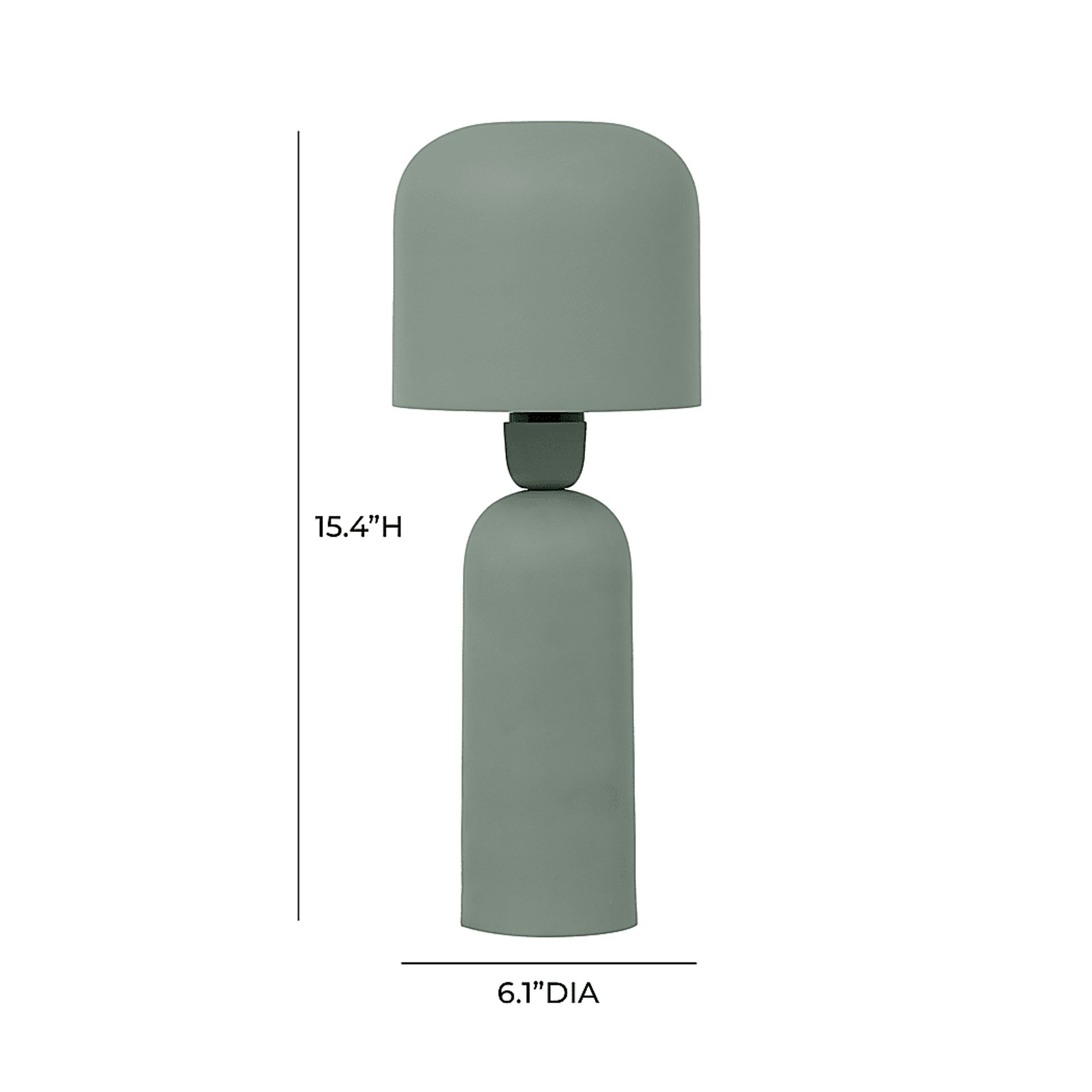 Loretto Peak Green Lamp - Image 5