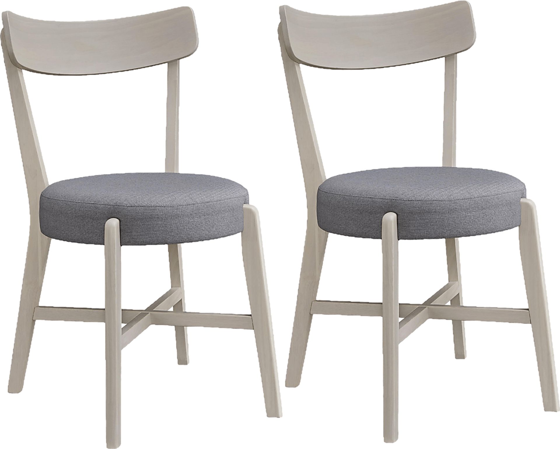 Lorfax Cream Dining Chair, Set of 2 - Image 1