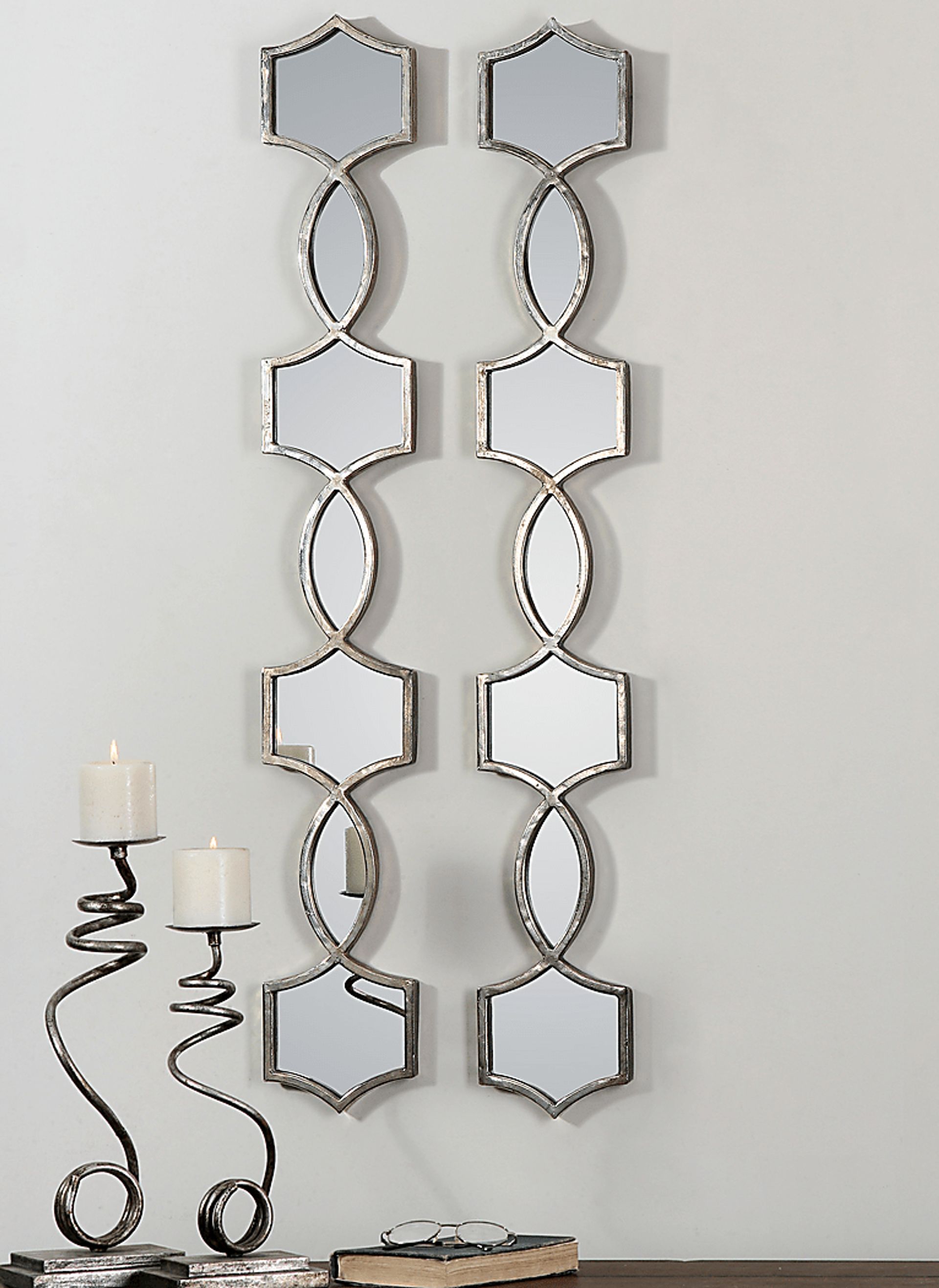 Loridan Silver Mirror, Set of 2 - Image 2