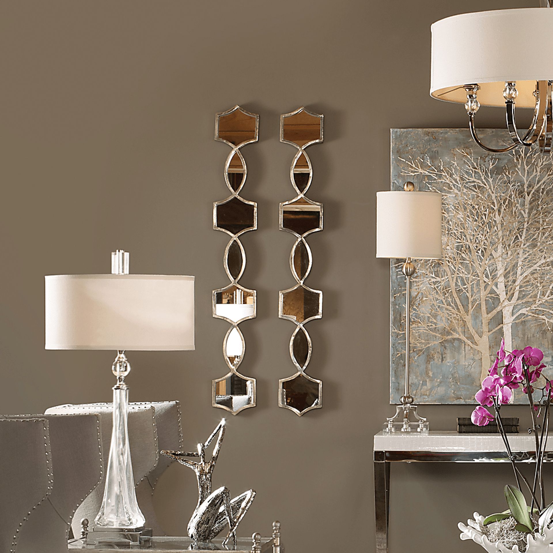 Loridan Silver Mirror, Set of 2 - Image 3