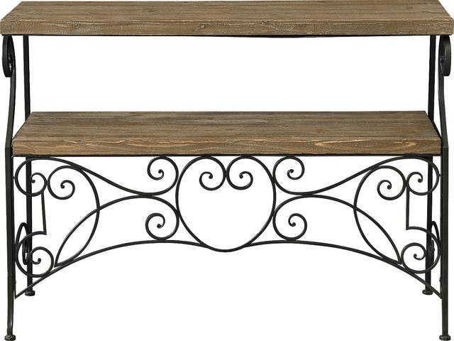 Lorin Champagne Console Table - Thumbnail - Image 1