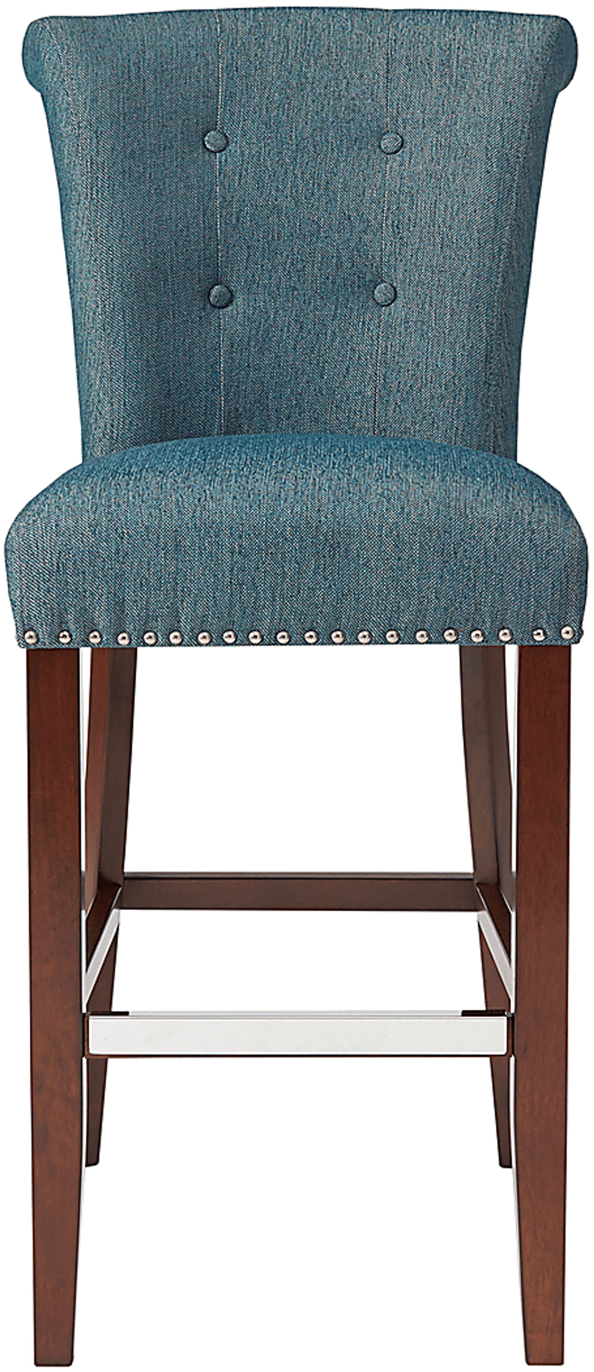 Lorio Blue Bar Stool - Image 3