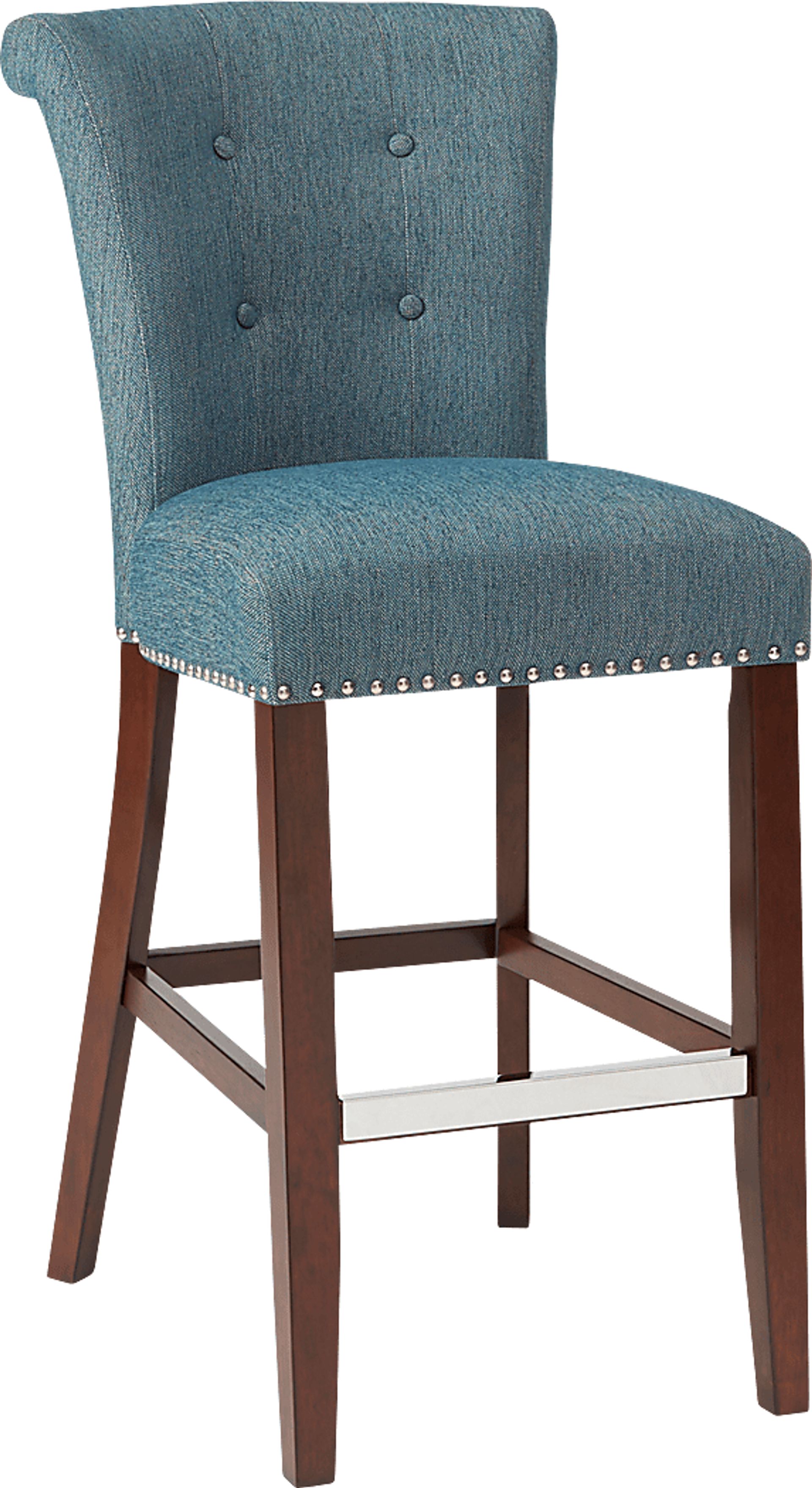 Lorio Blue Bar Stool - Image 1