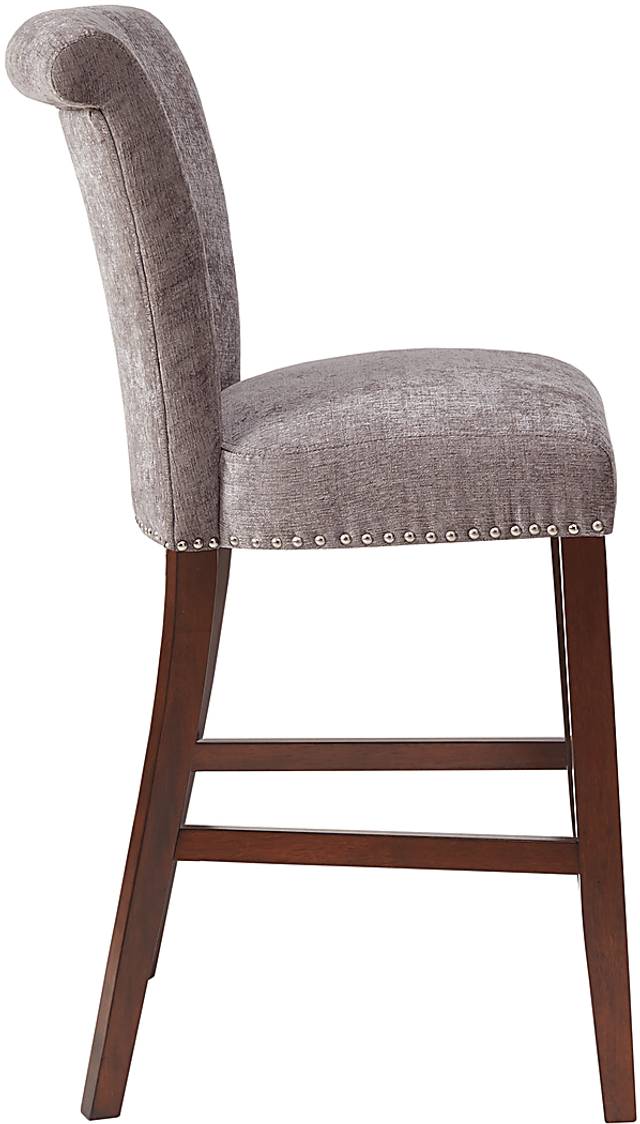 Lorio Gray Bar Stool - Thumbnail - Image 2