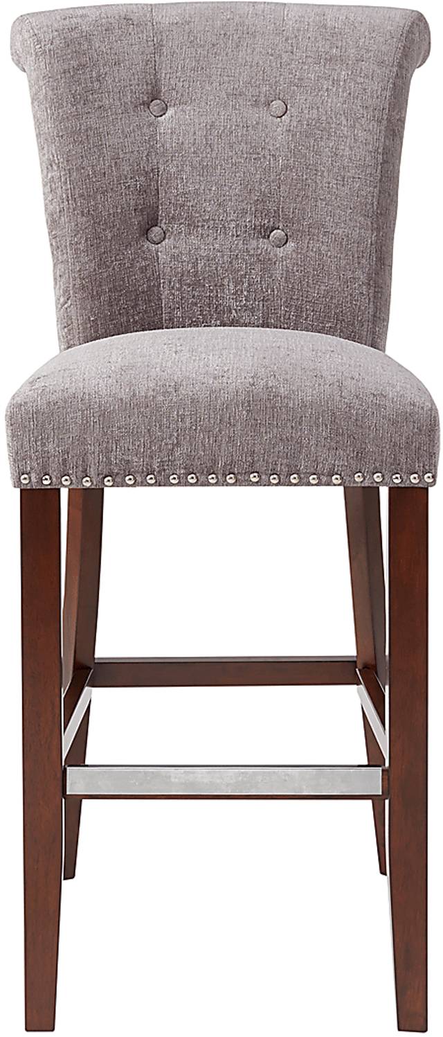 Lorio Gray Bar Stool - Thumbnail - Image 4