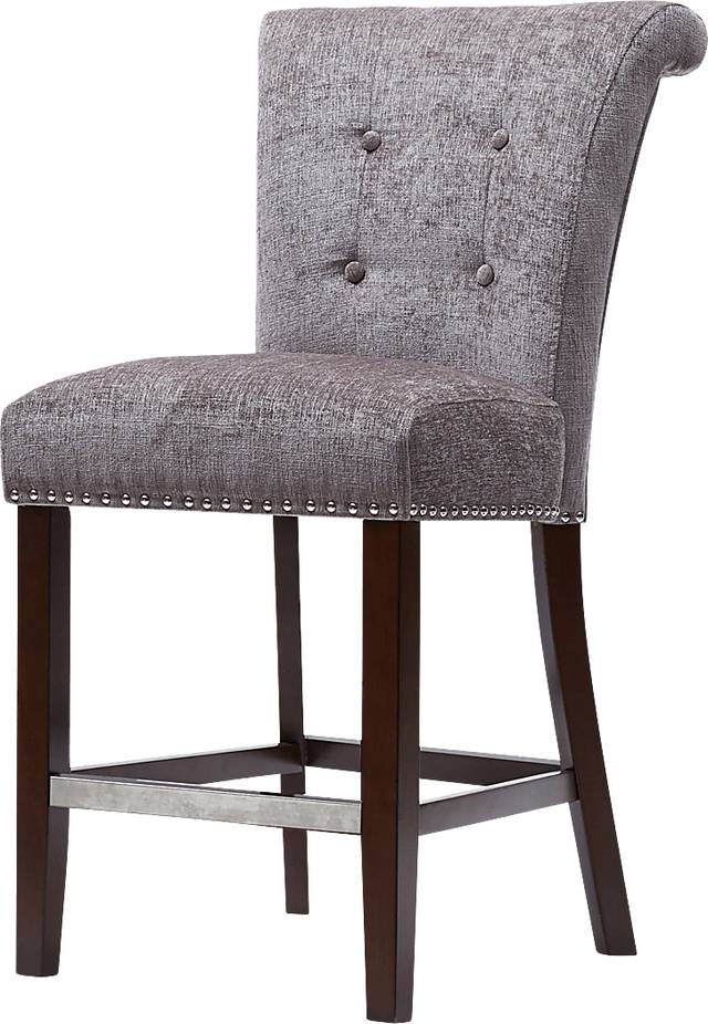 Lorio Gray Counter Height Stool - Thumbnail - Image 1