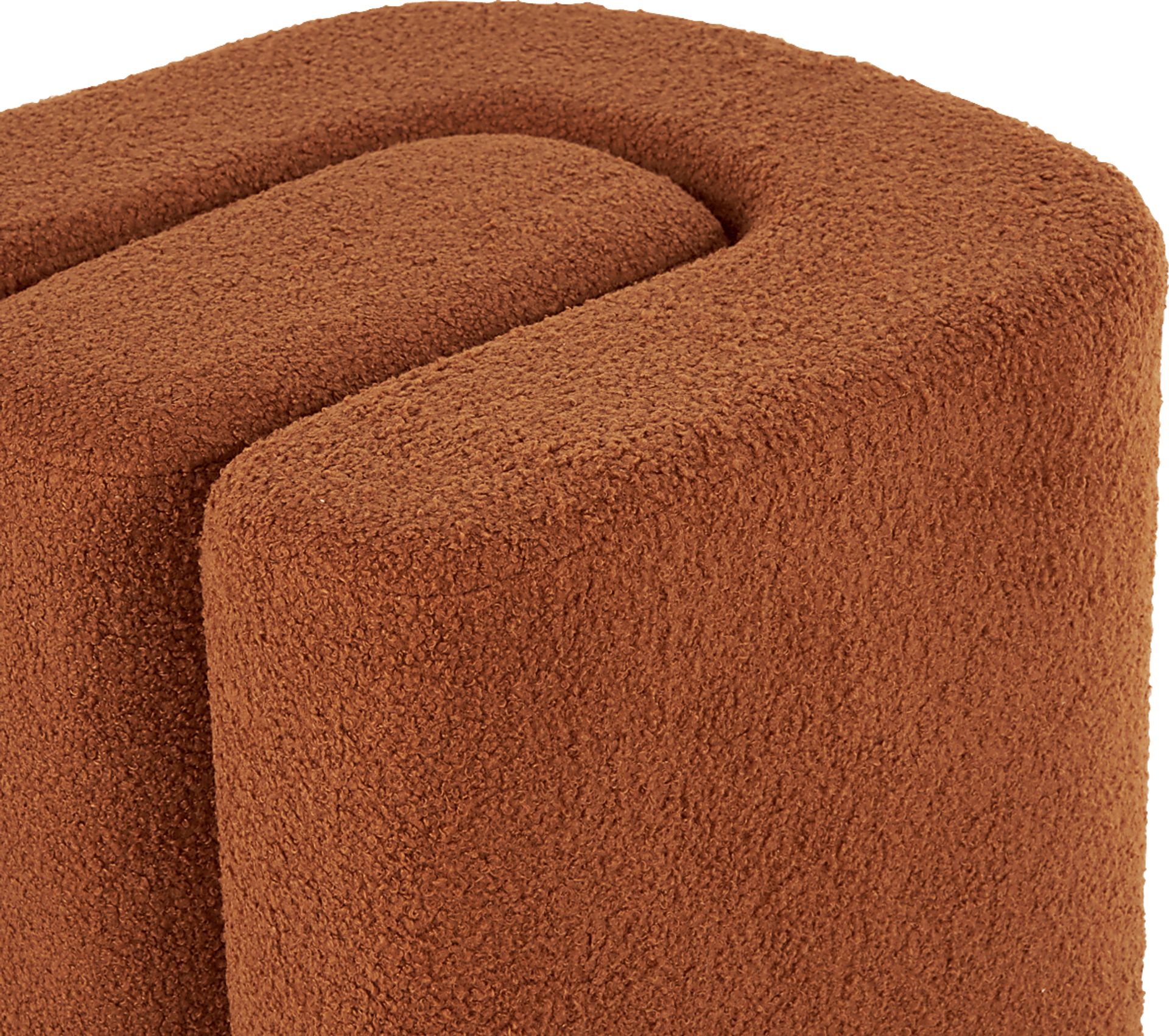 Lormi Copper Ottoman - Image 3