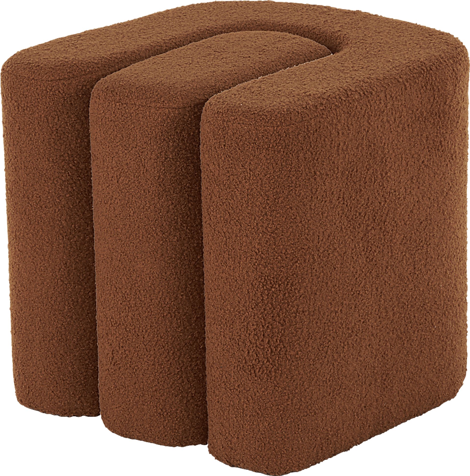 Lormi Copper Ottoman - Image 1