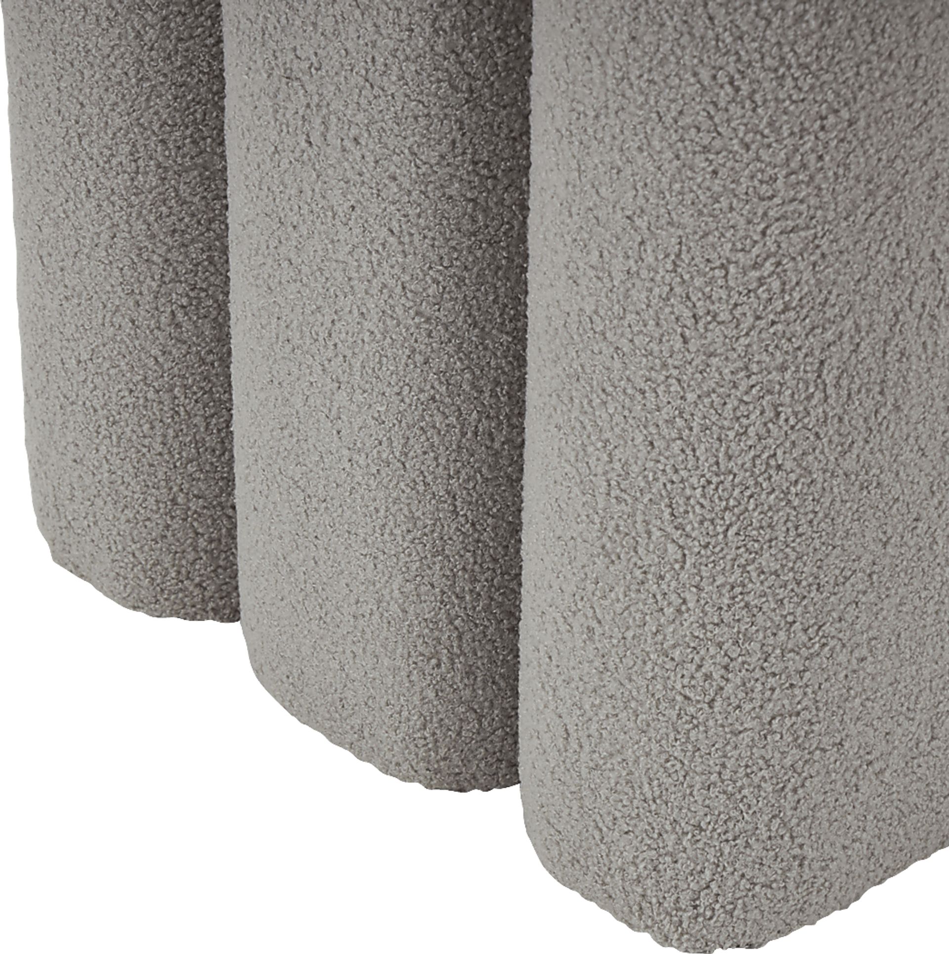 Lormi Gray Ottoman - Image 4