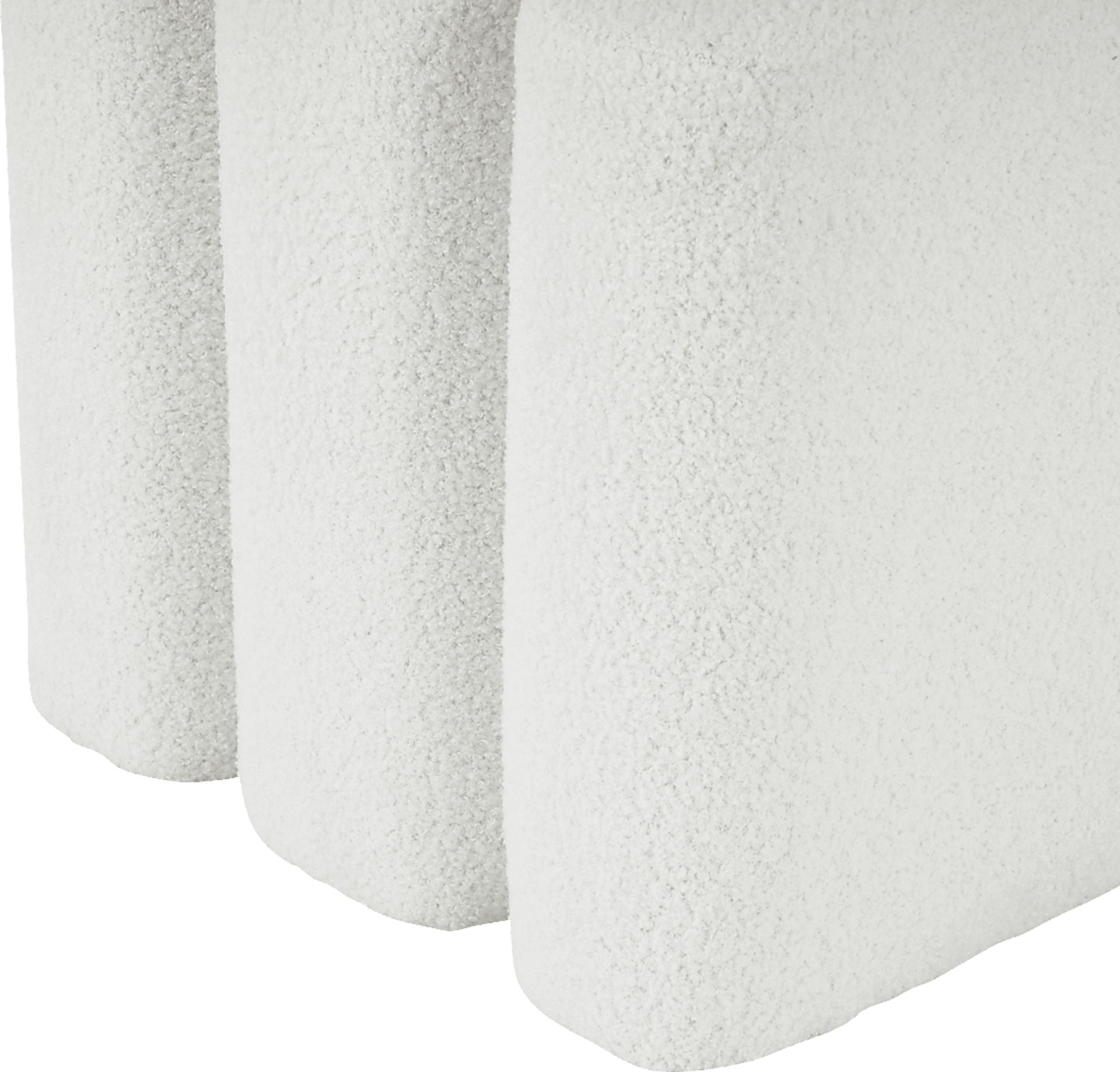 Lormi White Ottoman - Image 3