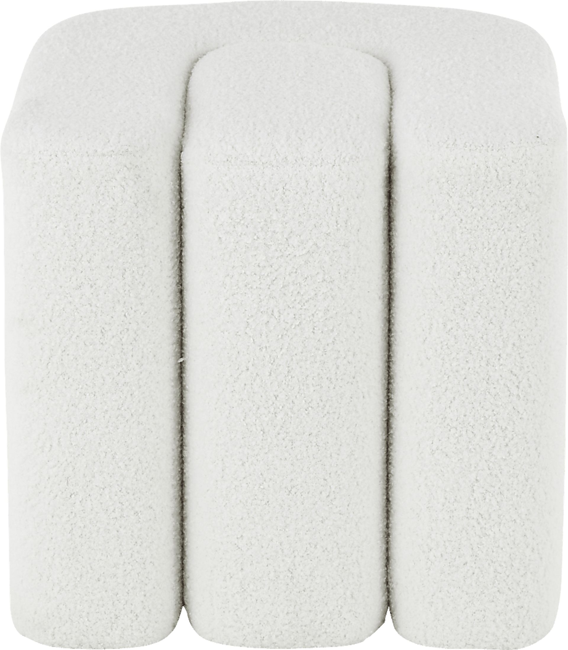 Lormi White Ottoman - Image 6