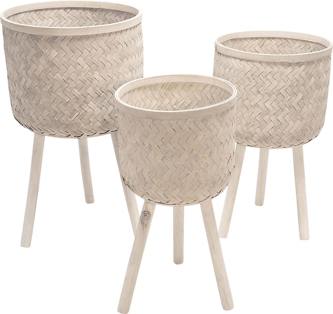 Lornadale White Planter, Set of 3