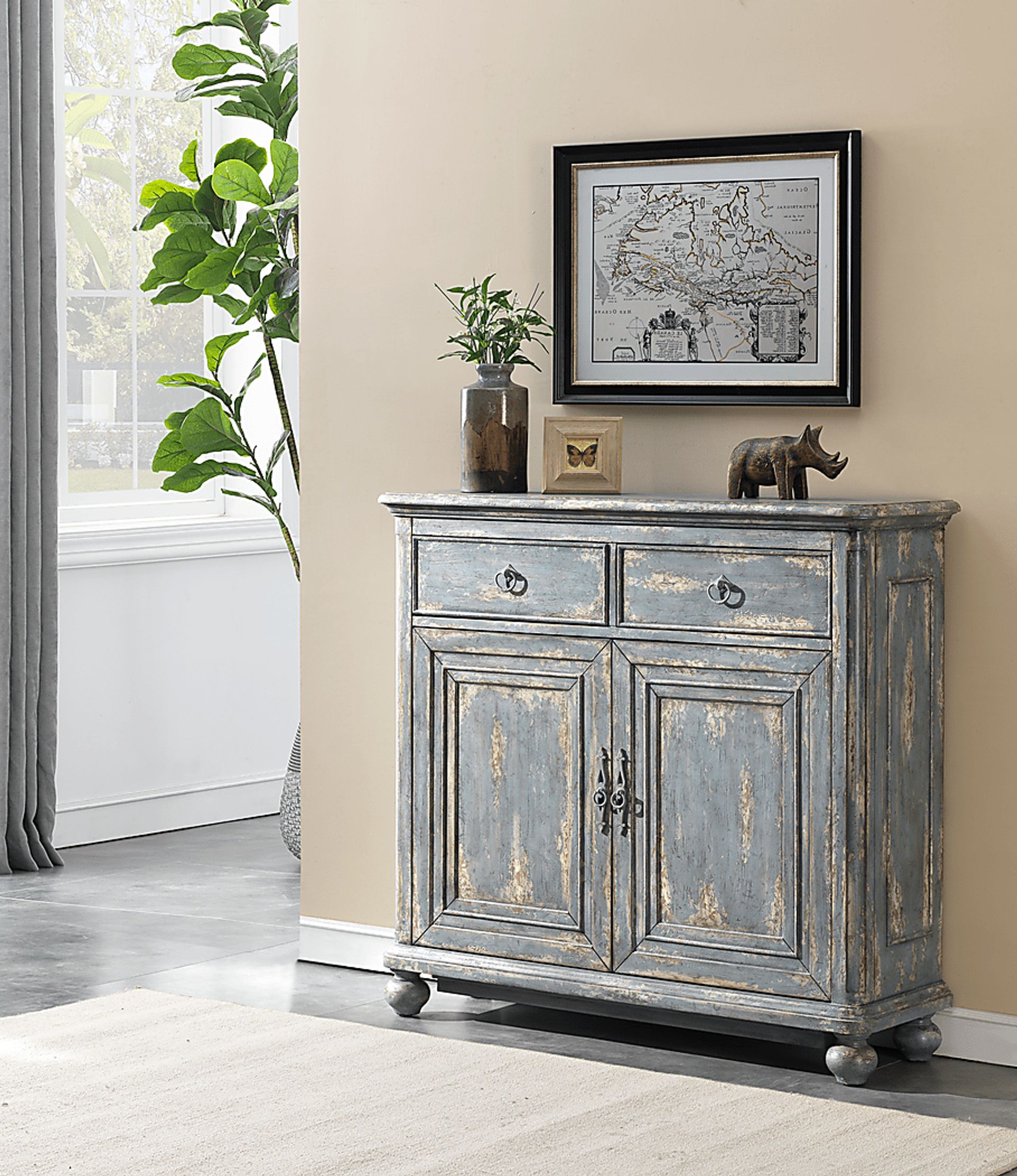 Lornaridge Blue Accent Cabinet - Image 2
