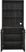 Loron Charcoal Bar Cabinet