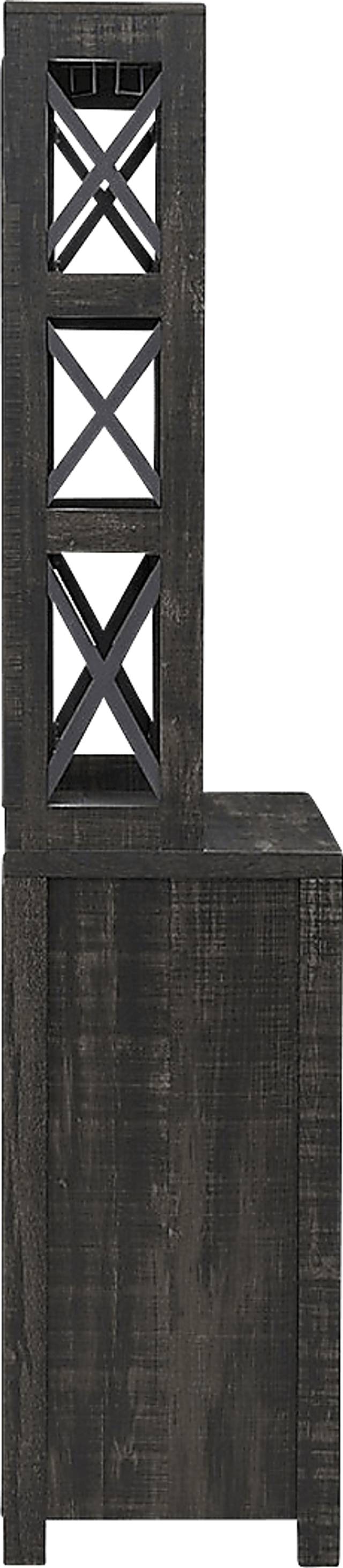 Loron Charcoal Bar Cabinet - Thumbnail - Image 3