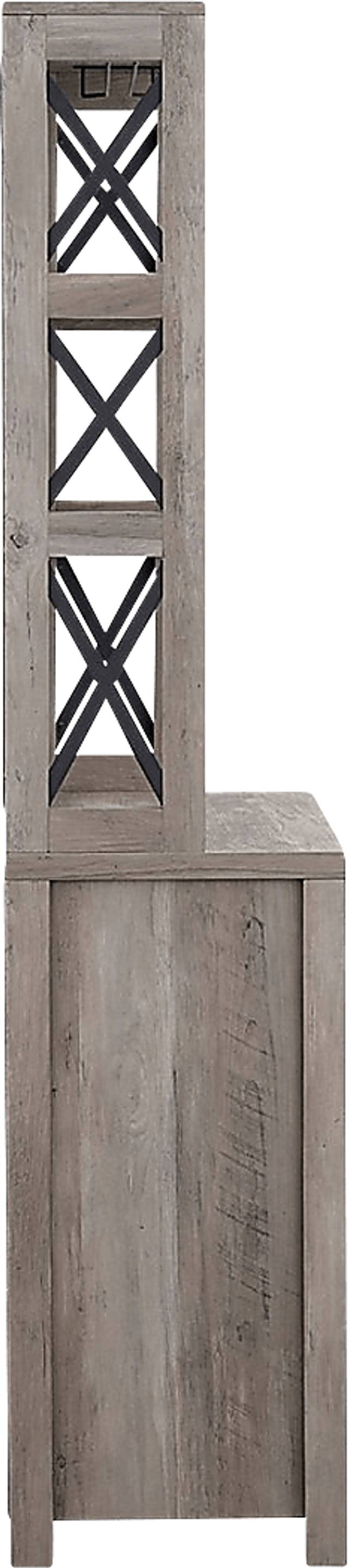 Loron Gray Bar Cabinet - Thumbnail - Image 3