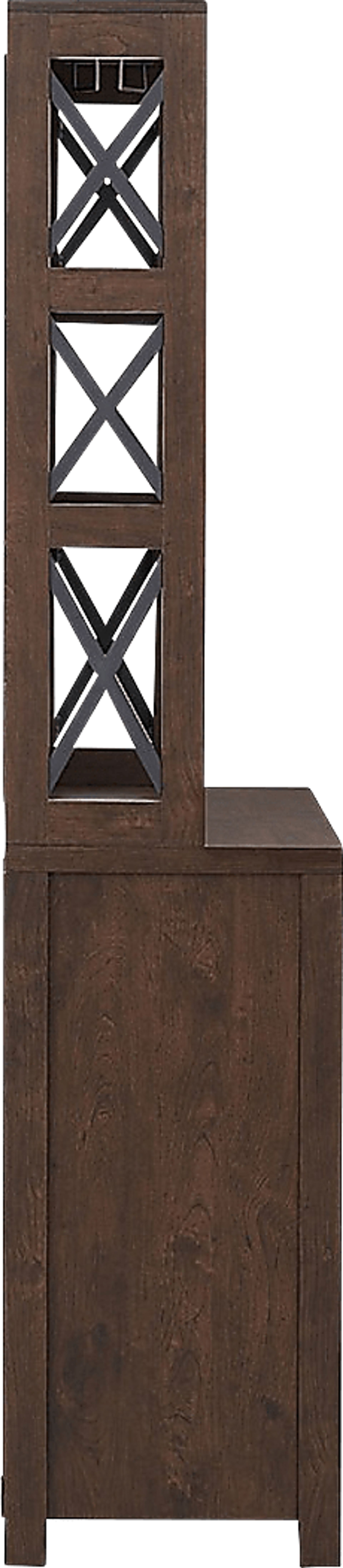 Loron Mahogany Bar Cabinet - Image 2