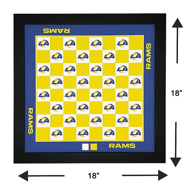 Los Angeles Rams Wall Chess Set - Thumbnail - Image 5