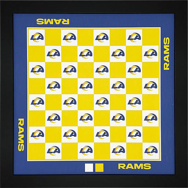 Los Angeles Rams Wall Chess Set - Thumbnail - Image 1
