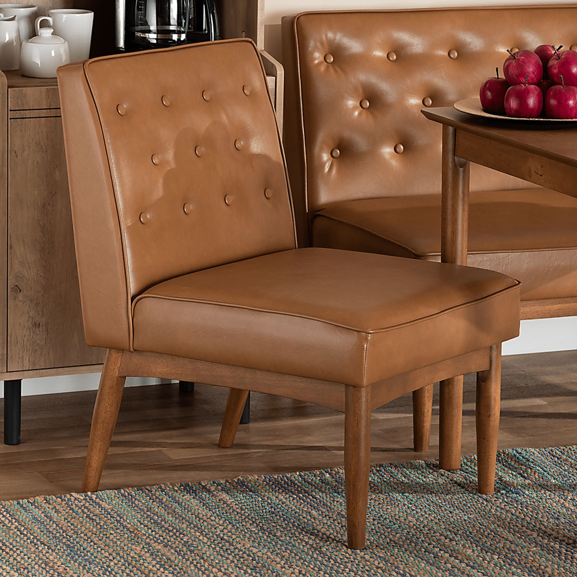 Losee Beige Side Chair - Image 7