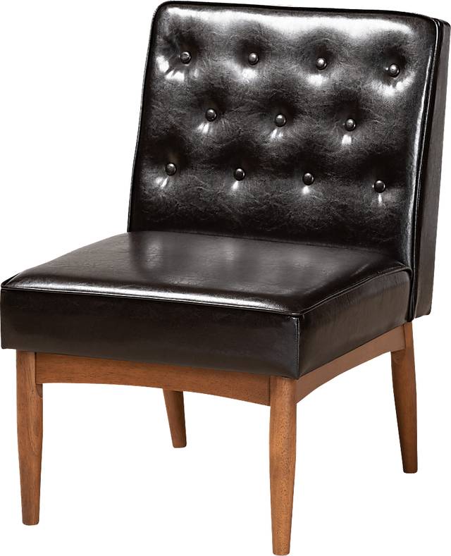 Losee Brown Side Chair - Thumbnail - Image 1
