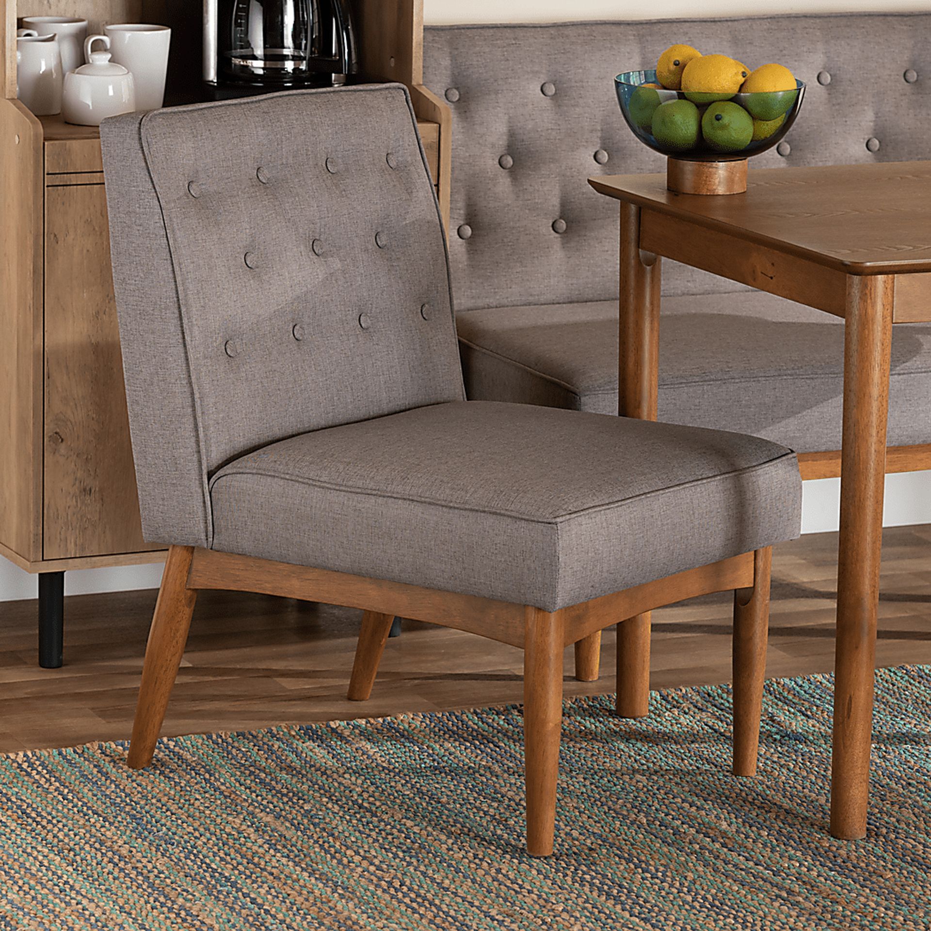 Losee Gray Side Chair - Image 7