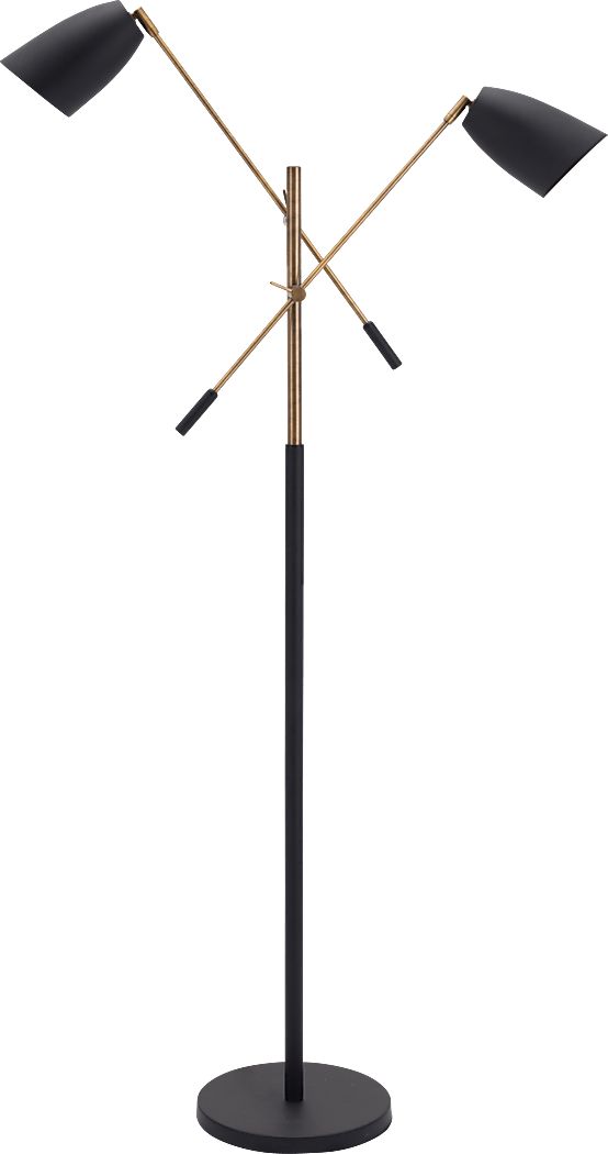 Losinto Lane Black Floor Lamp | Rooms to Go