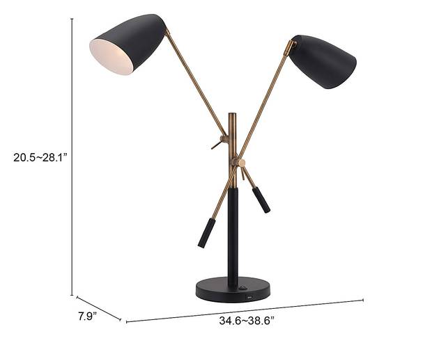 Losinto Lane Black Lamp - Thumbnail - Image 9