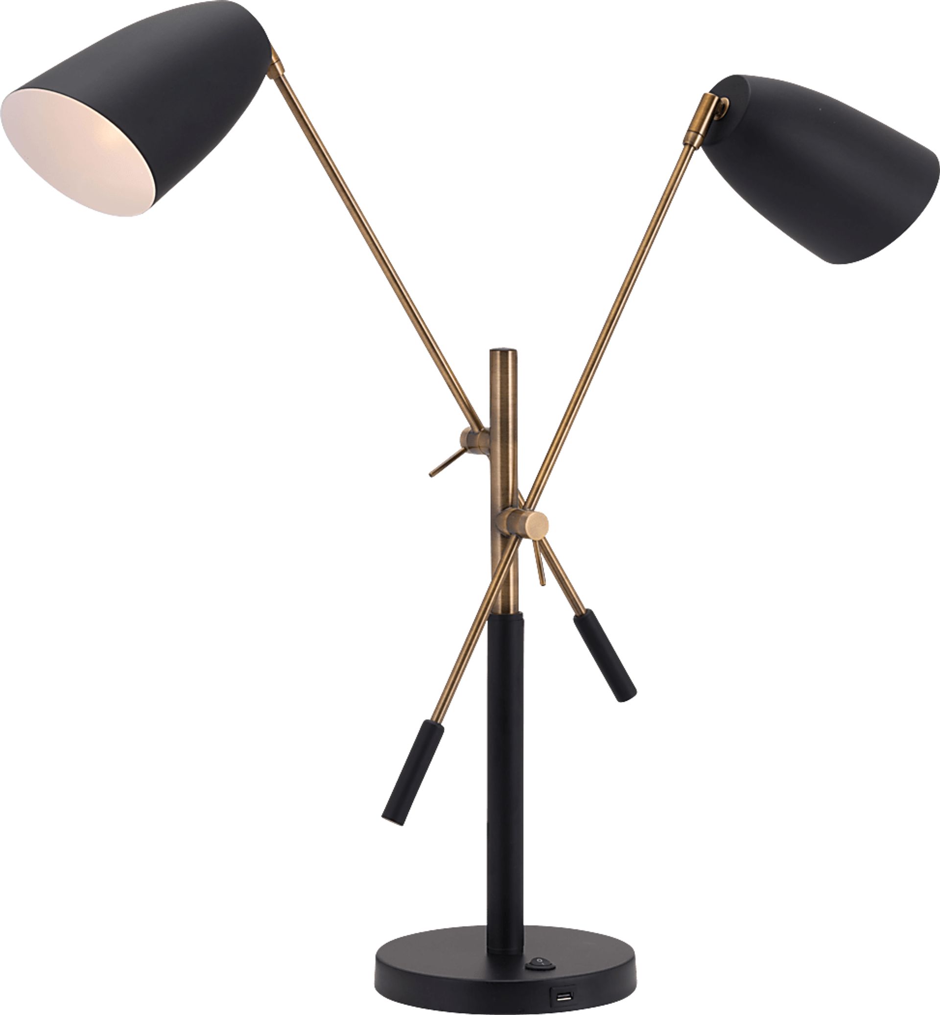 Losinto Lane Black Lamp - Image 1
