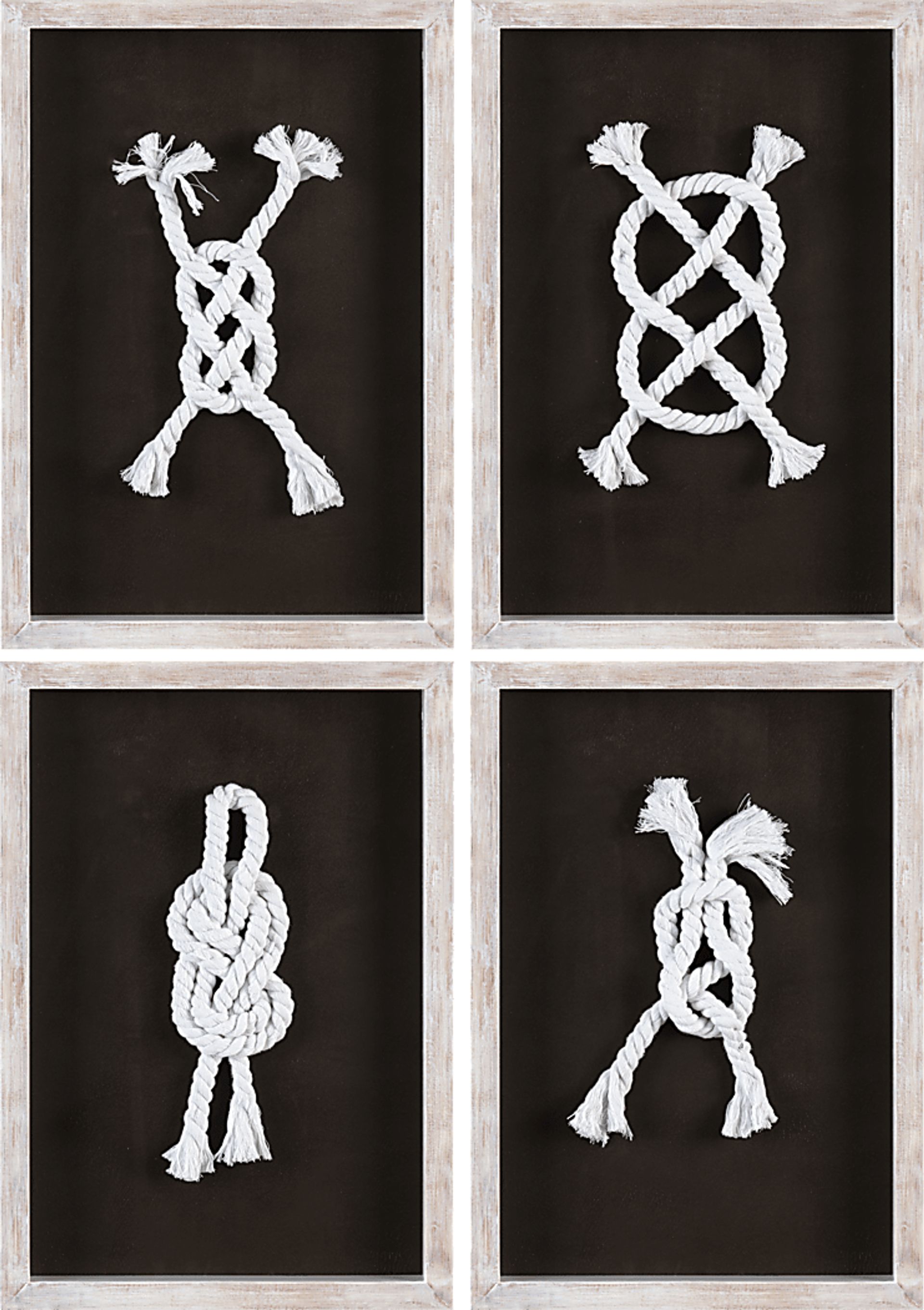 Losito Dark Gray Artwork, Set of 4 - Image 1