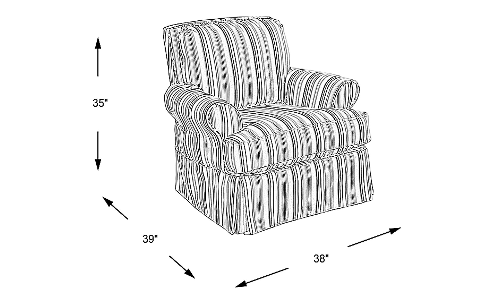 Dimension Image. Please refer to the Dimension Tab on this page for dimension details.